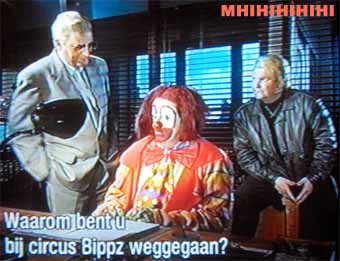 Aber, aber, ich bin nr ein clown!